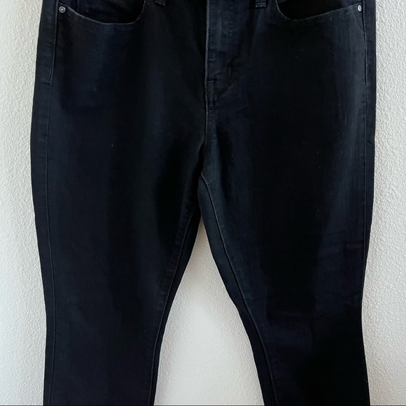 GAP Always Skinny Black Washed Denim Jeans 12 / 31 R - Picture 4 of 8